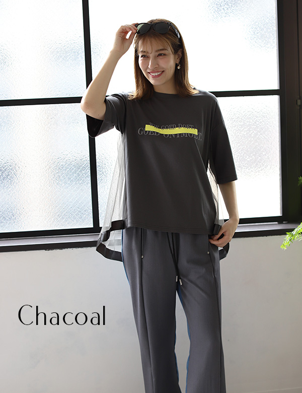 バックチュールロゴTシャツ(BL000328)
