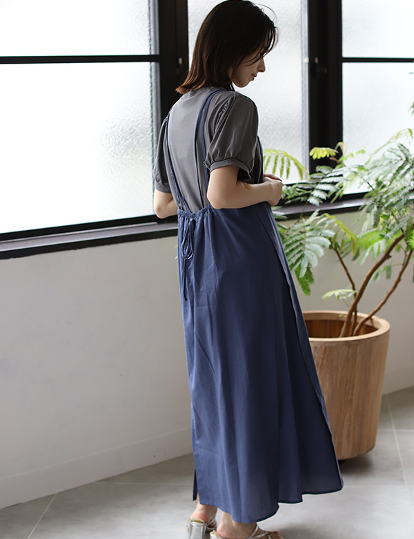 フレンチリネンキャミワンピース(WON4870)