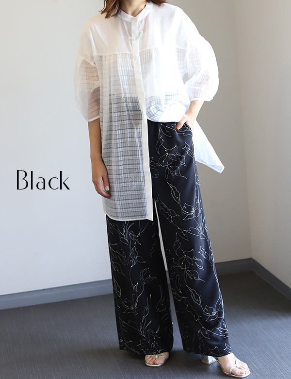 アートプリントイージーパンツ(131670) 