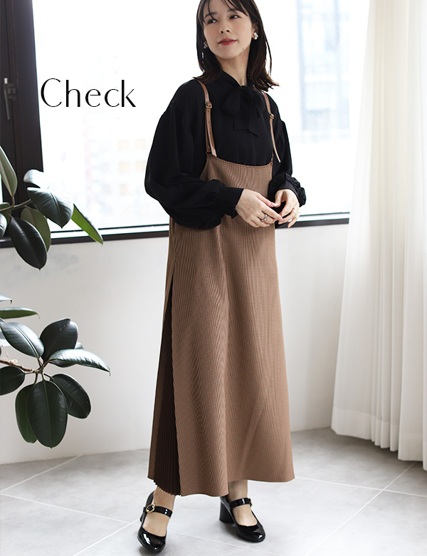 素敵！フェイクレザー ふんわり ワンピース レザーベアワンピース(+グローブ) /FauxLeather Bare One-Piece(+