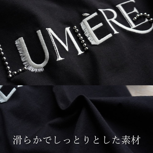 Salt Communication　ソルコミ　刺繍入りシャツ　Lサイズ Clothing – Soel Boutique
