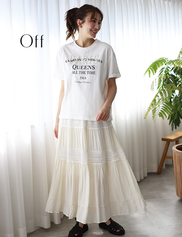 パールPARISロゴTシャツ(KY-5164)