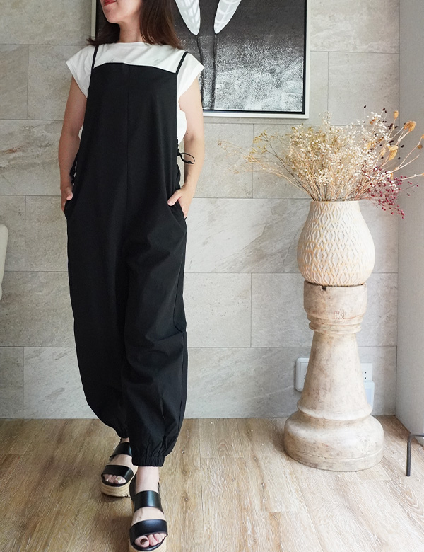 UV速乾機能性サロペット(A68-TA-2742)