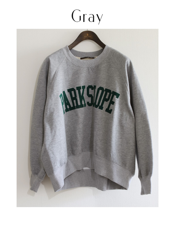 裏起毛ロゴスウェットトップス(35-0708)