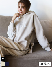 裏起毛ロゴフーディパーカー(52241L)