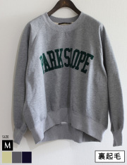 裏起毛ロゴスウェットトップス(35-0708)