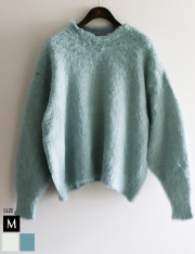 ブークレボリュームシャギーニット(39-0449)