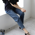 本格派ストレッチテーパードデニム(74589)