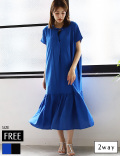 前後2wayティアードワンピース(KY-4806)