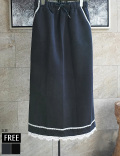レースデザインIラインスカート(KY-5040)