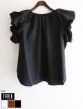 フレンチバルーンスリーブブラウス(23079)