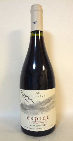 エスピノ・ピノ・ノワール [2023] ウィリアム・フェーヴル・チリ