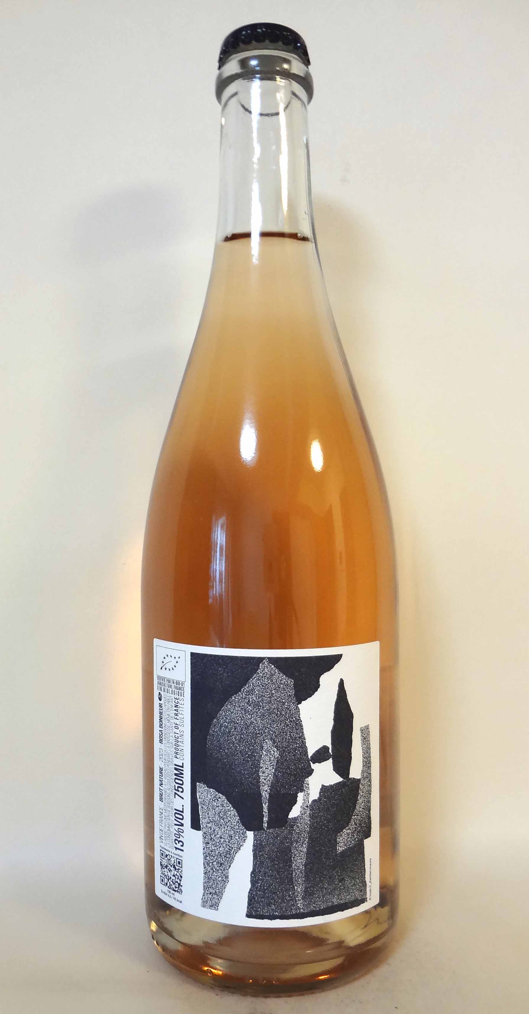 ローザ・ボヌール・ブリュット・ナチュール（ロゼ・泡） [2023] エステザルグ協同組合