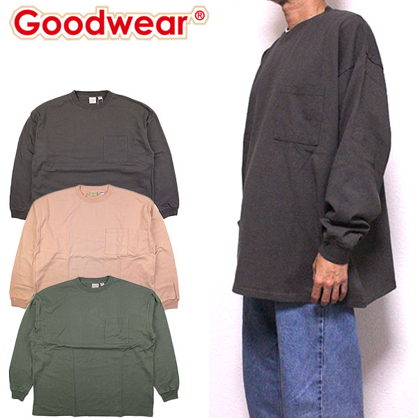 goodwear/グッドウェアー/Tシャツ/ポケット/USA/メンズ