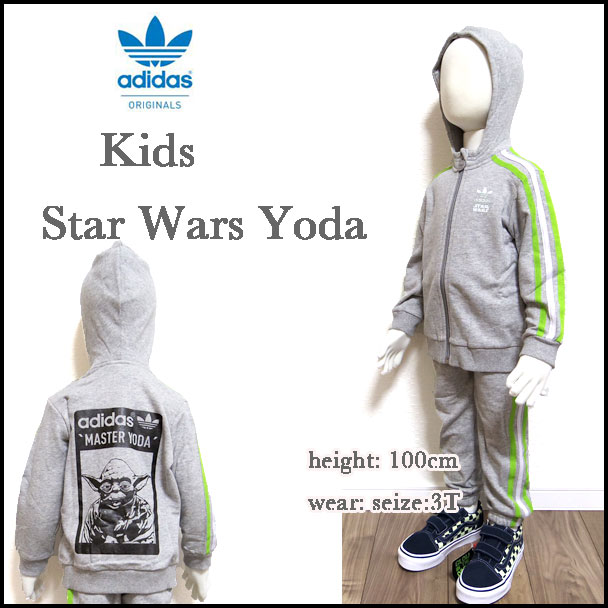アディダス パーカー adidas キッズ 上下組 スウェット ベビー オリジナルス STAR WARS TRACK SUIT originals 新作