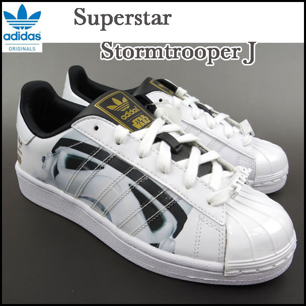 アディダス adidas スニーカー ジュニア レディース スーパースターJ SUPERSTAR Stormtrooper J  originals b23640