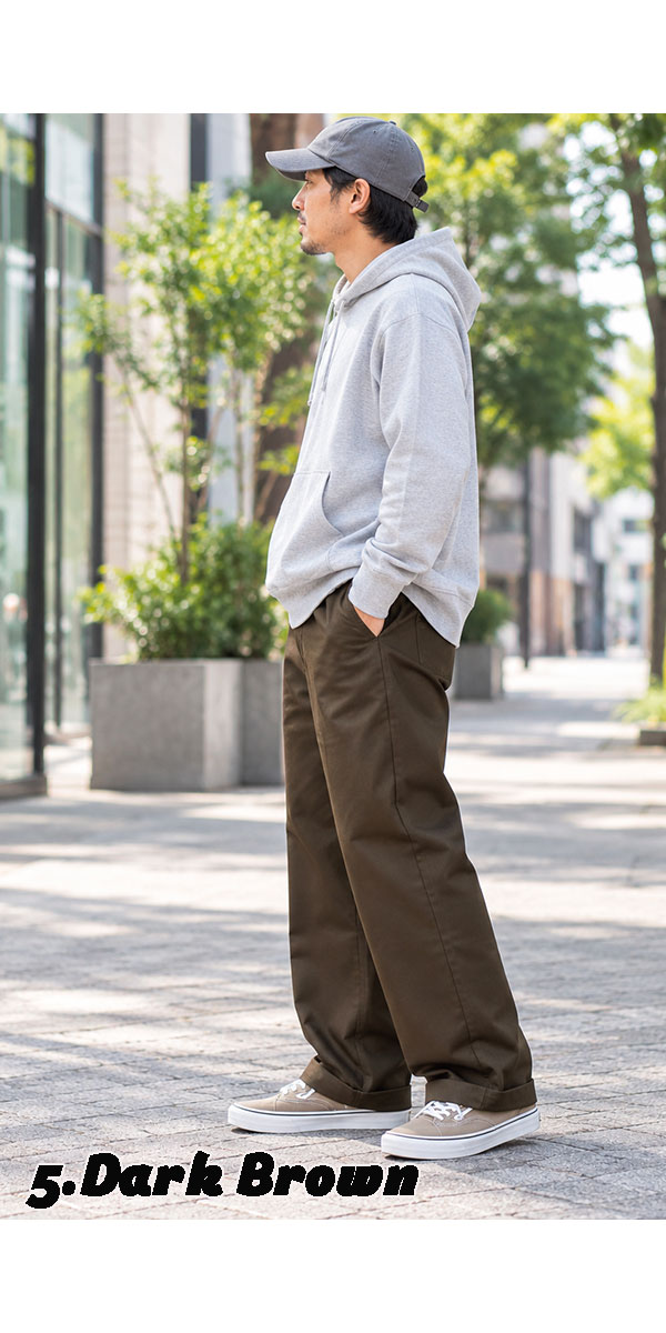 ディッキーズ 877 ワークパンツ メンズ Dickies DB2037 ルーズフィット TCツイル レングス 30インチ チノパン