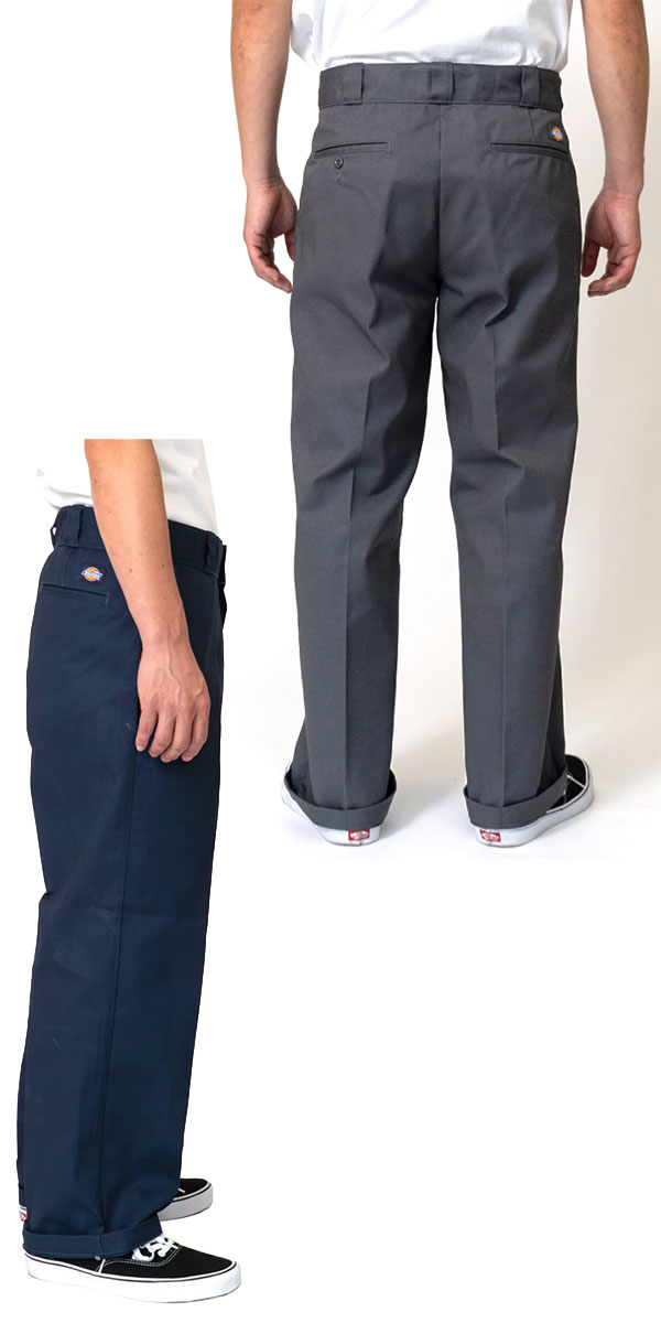 ディッキーズ 877 ワークパンツ メンズ Dickies DB2037 ルーズフィット TCツイル レングス 30インチ チノパン