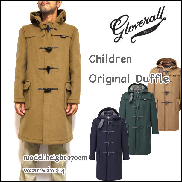 グローバーオール ダッフルコート メンズ 913DC CHILDREN ORIGINAL DUFFLE ウール ジュニア
