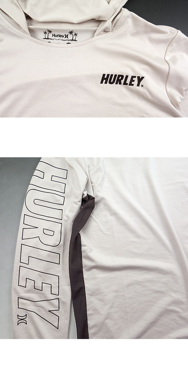 ハーレー/HURLEY/水着/ラッシュガード/Tシャツ/長袖/メンズ