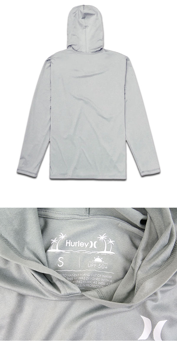 ハーレー/HURLEY/水着/ラッシュガード/Tシャツ/長袖/メンズ
