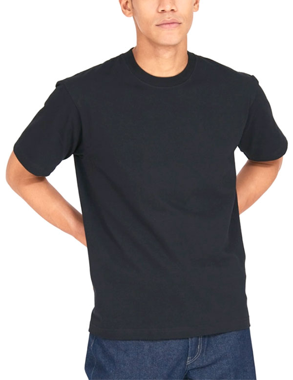 ヘインズ ビーフィー Tシャツ Hanes BEEFY-T 2枚組 メンズ レディース 2P 黒 半袖 厚手 ヘビー クルーネック パックT 無地 H5180-2