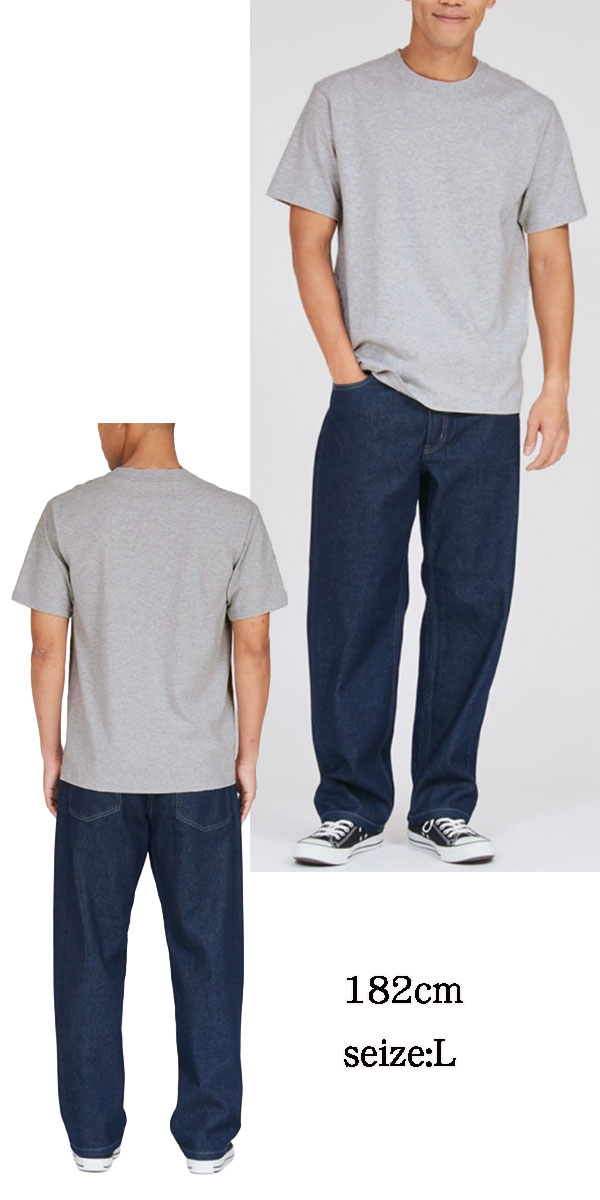 ヘインズ ビーフィー Tシャツ Hanes BEEFY-T 2枚組 メンズ レディース 2P グレー 半袖 厚手 ヘビー クルーネック パックT 無地 H5180-2