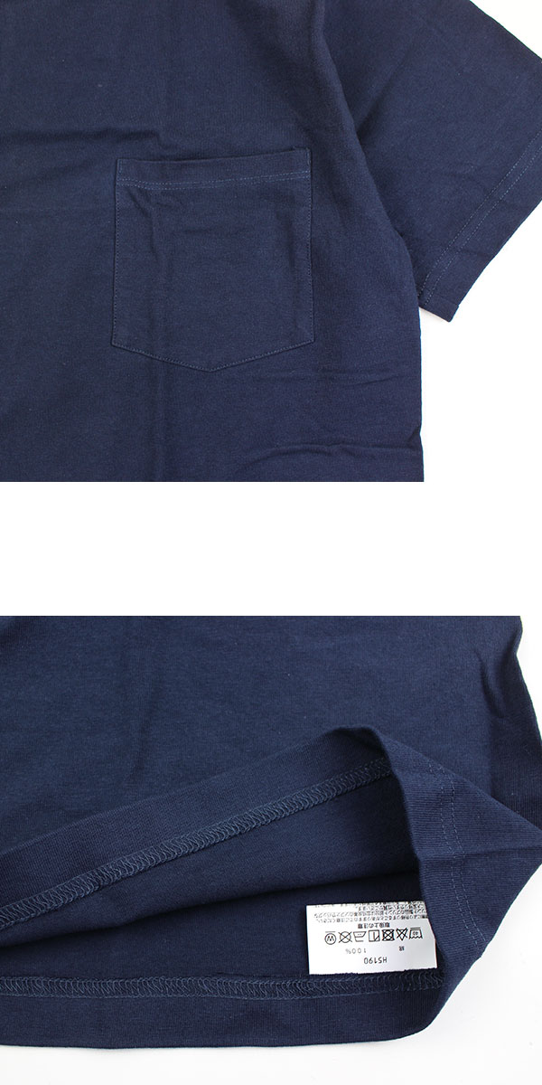 Hanes ヘインズ BEEFY-T ポケットTシャツ H5190 メンズ 半袖 Tシャツ 厚手 ヘビーウェイト 無地 クルーネック USA アメカジ
