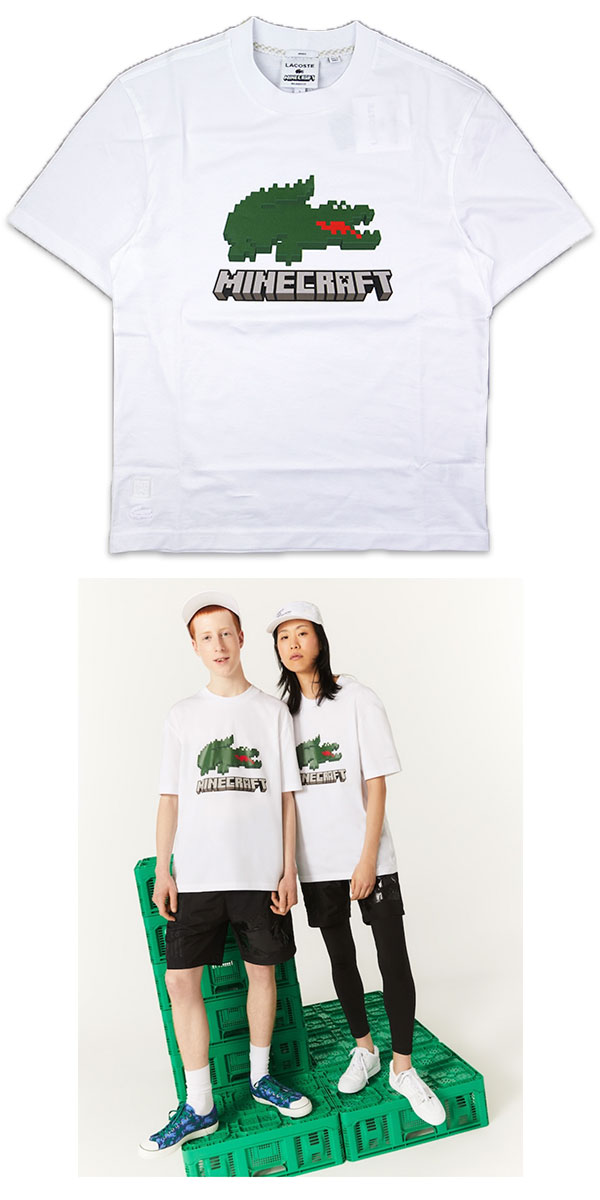 ラコステ マインクラフト Tシャツ TH5038