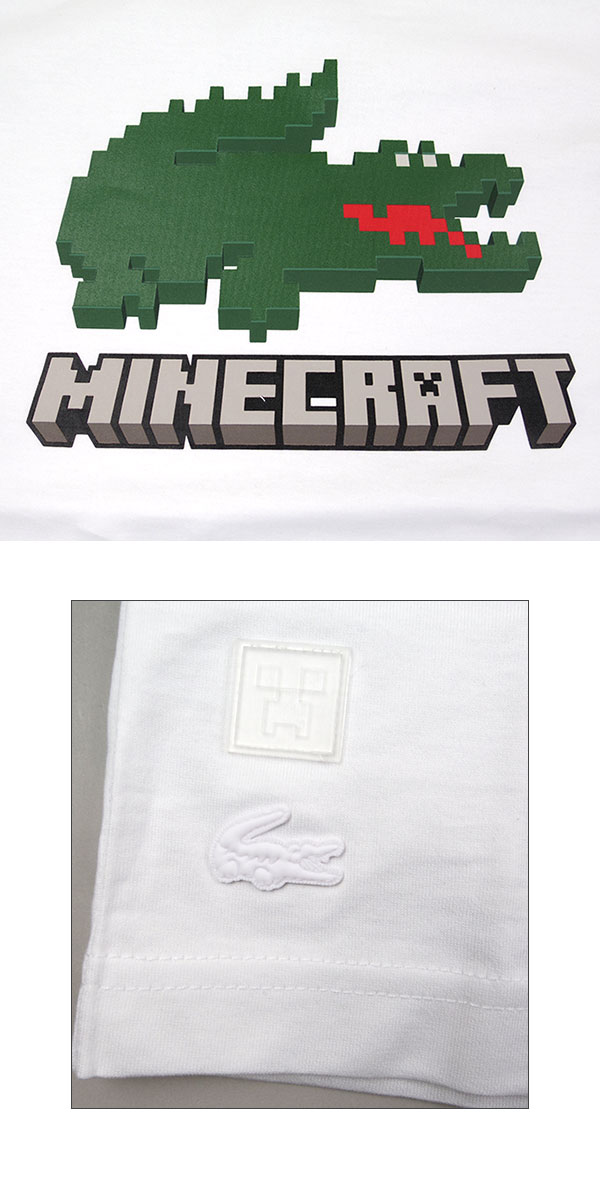 ラコステ マインクラフト Tシャツ TH5038