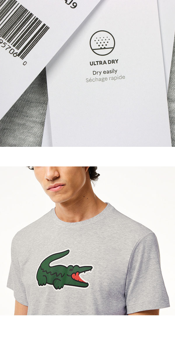 ラコステ 速乾 Tシャツ TH7513