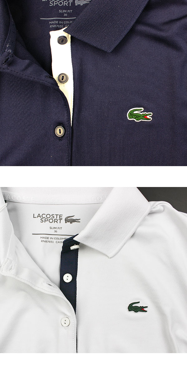 新品 LACOSTE 34 ポロシャツ SLIM FIT ラコステ ゴルフ 楽天市場】ラコステ ポロシャツ レディース ストレッチ LACOSTE