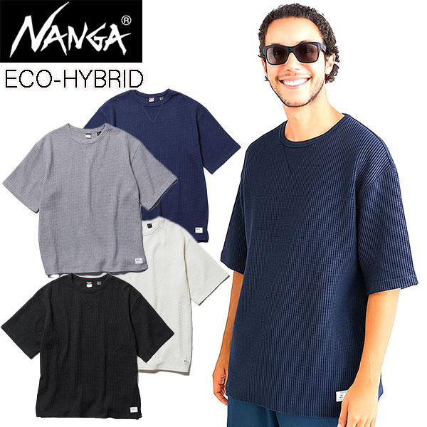 ナンガ Tシャツ 半袖 ワッフル