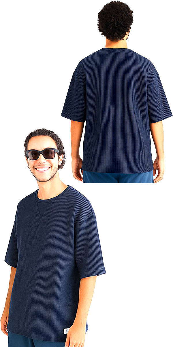 ナンガ Tシャツ 半袖 ワッフル
