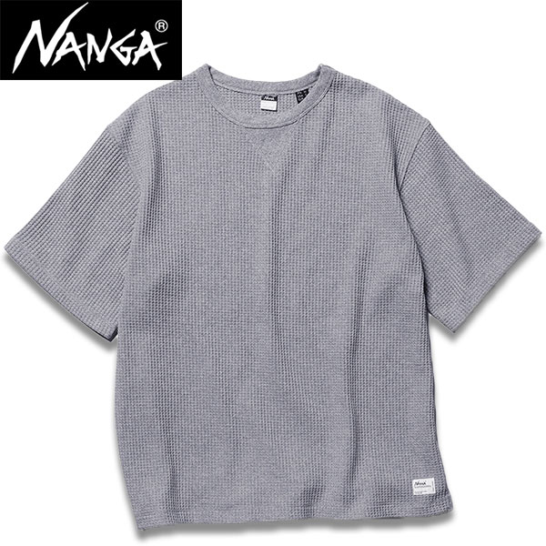 ナンガ Tシャツ 半袖 ワッフル