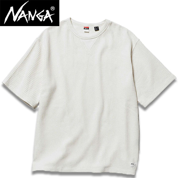 ナンガ Tシャツ 半袖 ワッフル