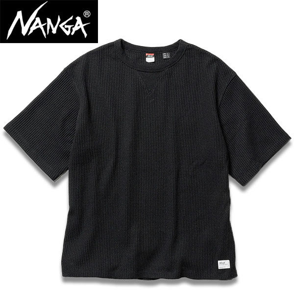 ナンガ Tシャツ 半袖 ワッフル