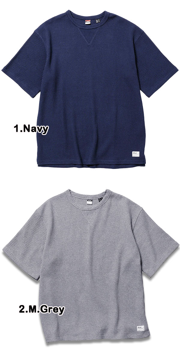 ナンガ Tシャツ 半袖 ワッフル