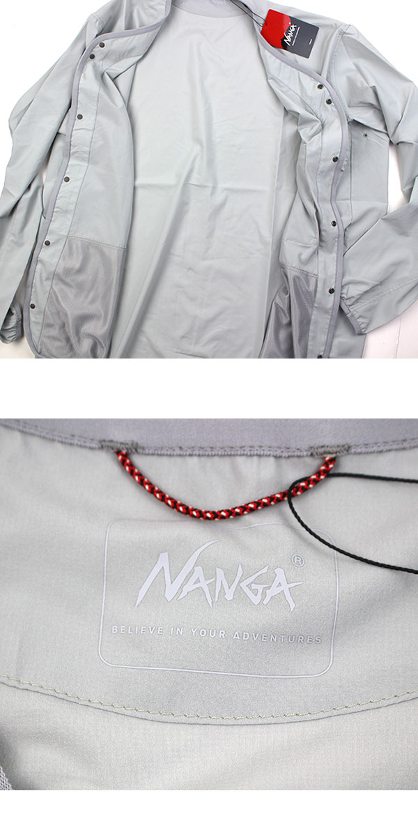 ナンガ NANGA ノーカラー ジャケット