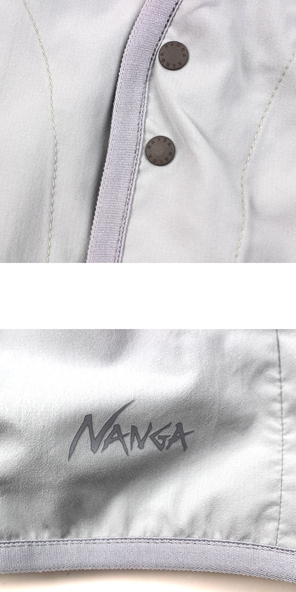 ナンガ NANGA ノーカラー ジャケット