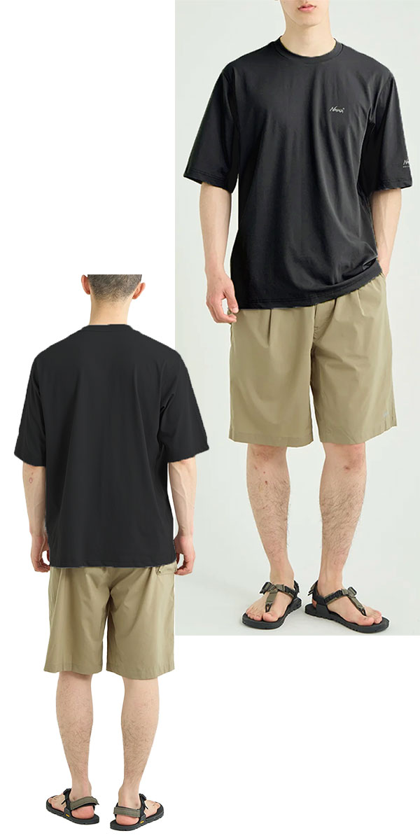 ナンガ NANGA ラッシュガード Tシャツ メンズ AirFlex RASH GUARD TEE N2610-1M154A 水陸両用 半袖 UVカット 吸水速乾