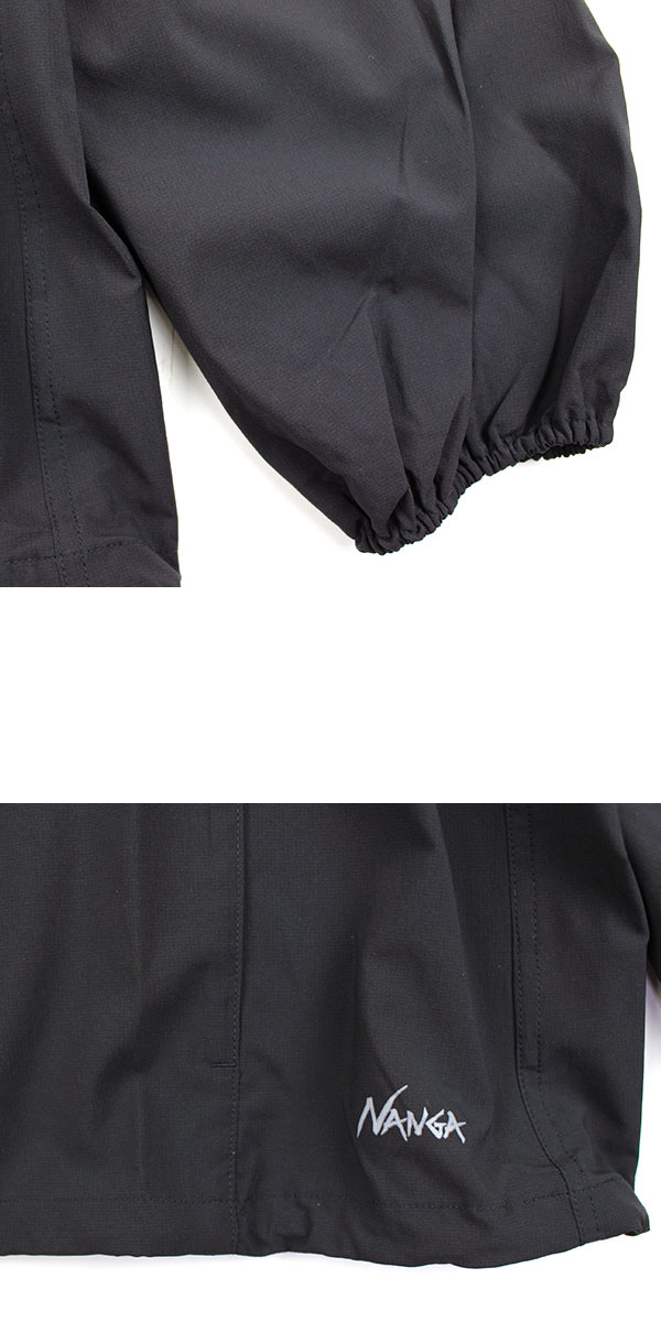 NANGA ナンガ ノーカラージャケット レディース 軽量 撥水 EXCURSION NO COLLAR JACKET W N2611-1A084B SHADOW RIP 春夏 アウター