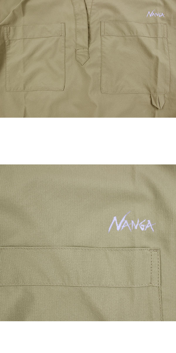NANGA ナンガ ワンピース レディース EXCURSION DRESS エクスカーション ドレス 軽量 速乾 UVカット SHADOW RIP 半袖