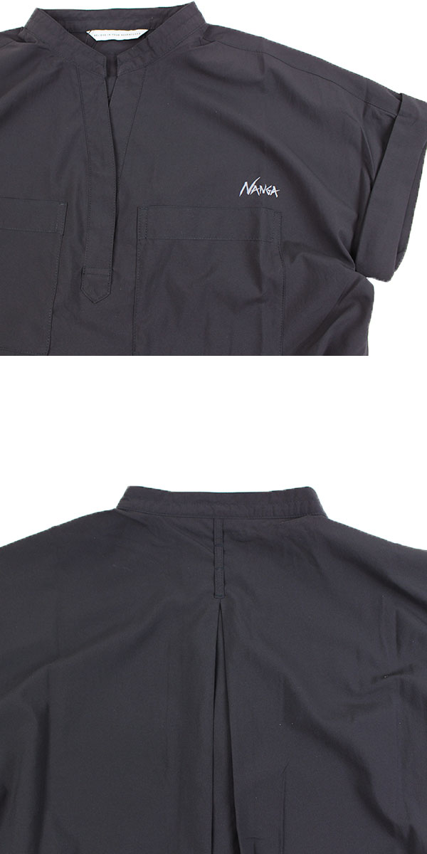 NANGA ナンガ ワンピース レディース EXCURSION DRESS エクスカーション ドレス 軽量 速乾 UVカット SHADOW RIP 半袖