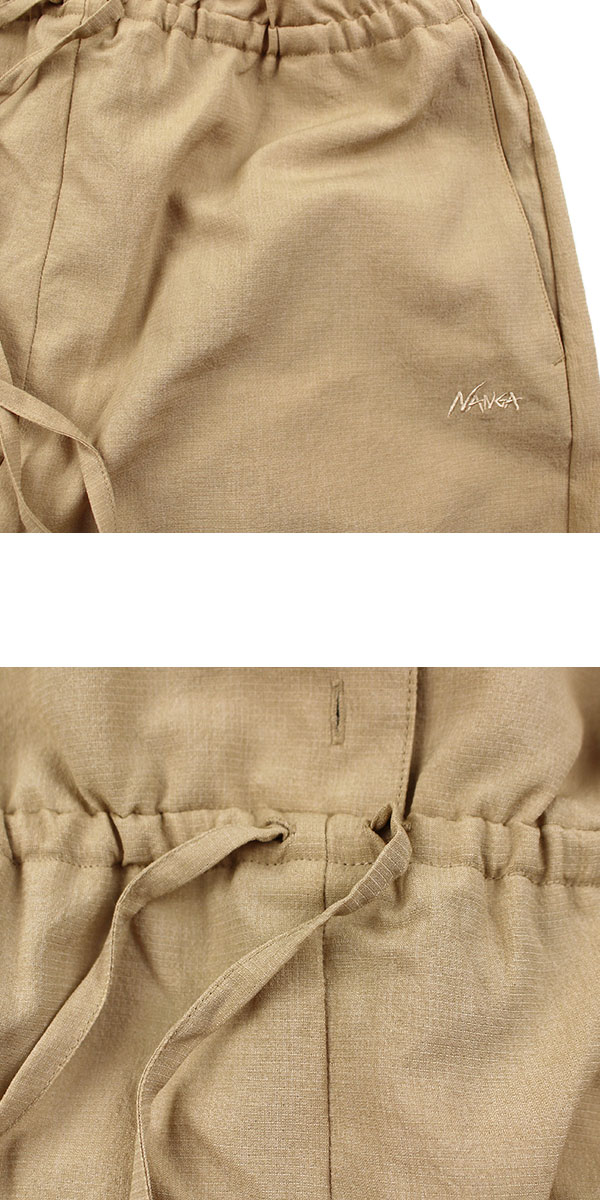 ナンガ オールインワン レディース 半袖 NANGA DotAir ドットエア ジャンプスーツ ワイド NANGA OPEN COLLAR ALL IN ONE W