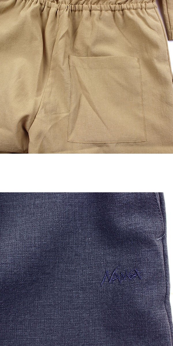 ナンガ オールインワン レディース 半袖 NANGA DotAir ドットエア ジャンプスーツ ワイド NANGA OPEN COLLAR ALL IN ONE W