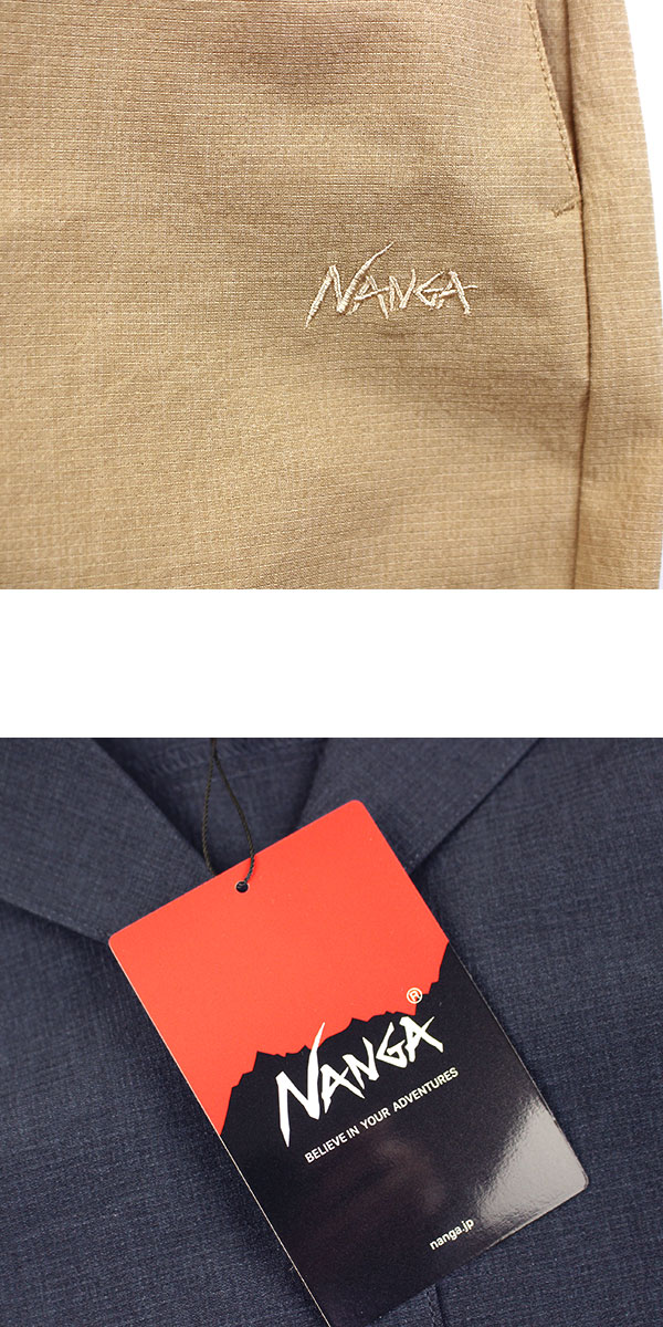 ナンガ オールインワン レディース 半袖 NANGA DotAir ドットエア ジャンプスーツ ワイド NANGA OPEN COLLAR ALL IN ONE W
