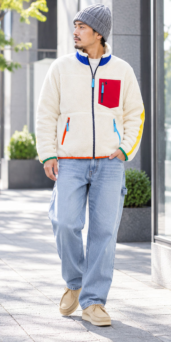 ラルフローレン フリース ボア ジャケット アウター メンズ レディース