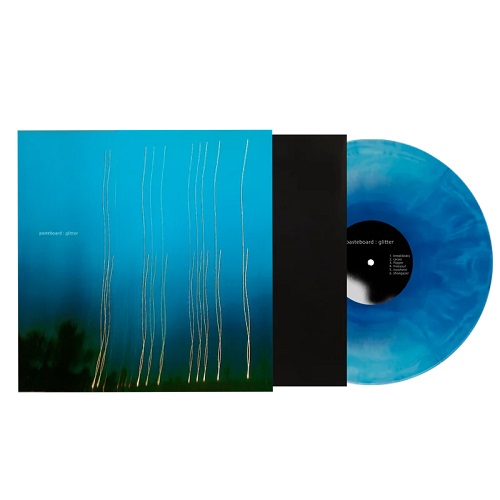 pasteboard glitter レア新品LP レコード Pasteboard / Glitter (LP) galaxy blue swirl vinyl