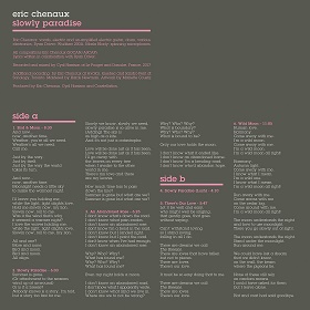Eric Chenaux / Slowly Paradise